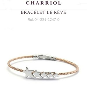 Charriol LE RÊVE Rose Stainless Steel Cable Silver